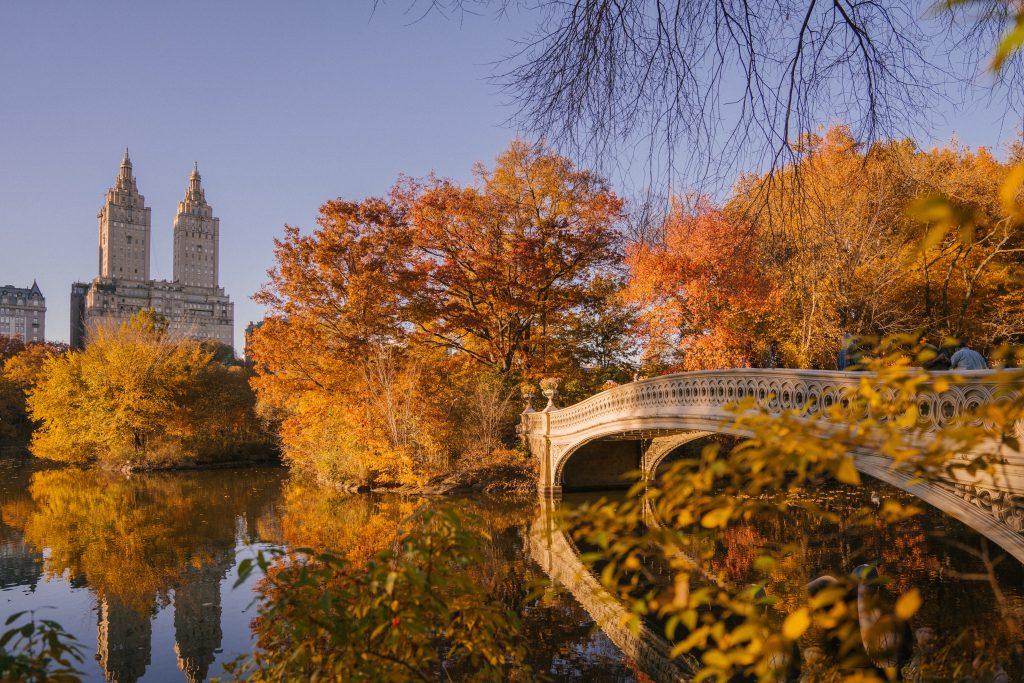Getting married in New York - Central Park - Bow Bridge - Destination wedding - Luxury events agency
